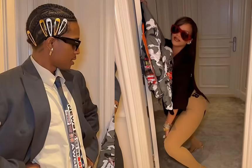 A$AP Rocky ashangazwa na miuno ya mkewe Rihanna