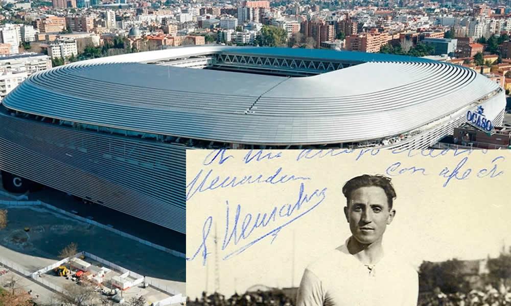 Siri ya uwepo wa uwanja wa Santiago Bernabeu.