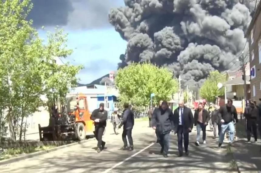 Droni za Ukraine zashambulia bandari ya Urusi