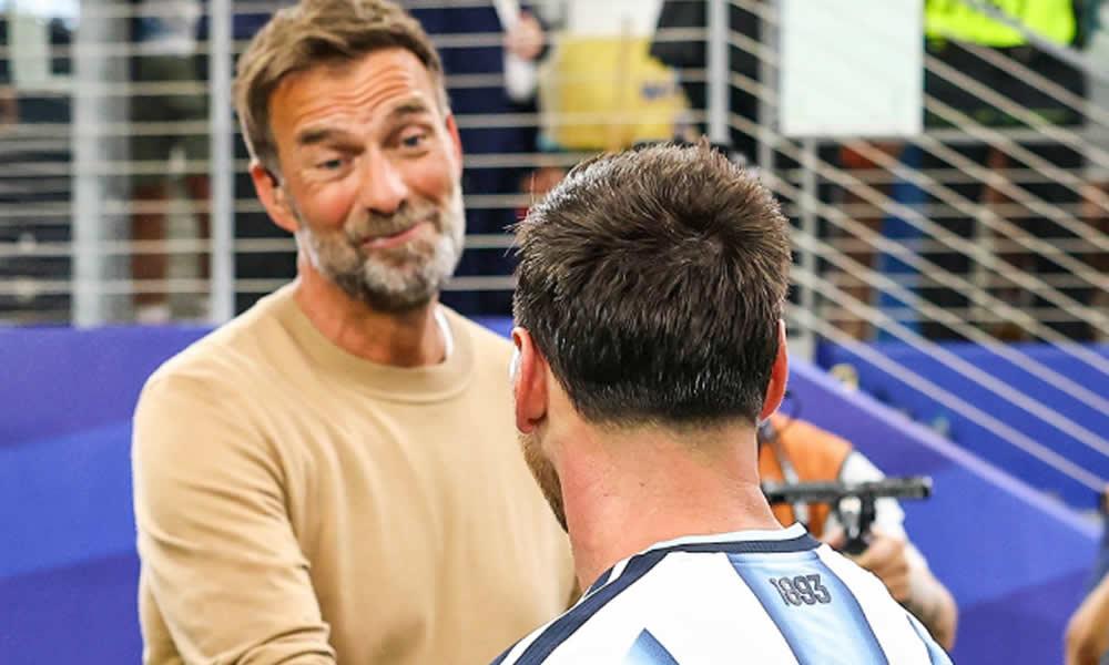 "Hatutowahi kumuona mchezaji kama Lionel Messi tena"-Klopp.