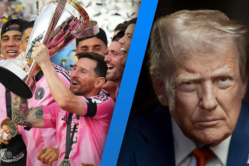 Baada ya Ronaldo, ni zamu ya Messi sasa kukutana na Trump Ikulu