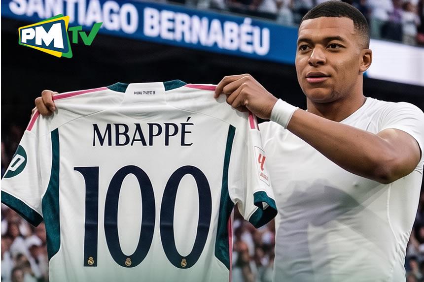 Mbappe aweka rekodi ya mechi 100 UCL