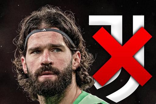 Liverpool yaichomolea Juventus kwa Alisson Berker