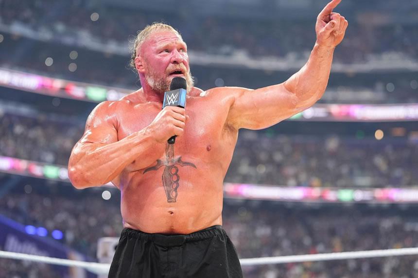 Brock Lesnar atangaza kustaafu baada ya kutandikwa na Mnigeria