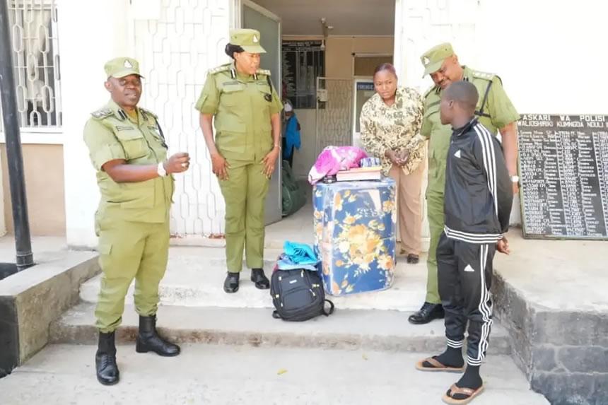 POLISI WAFUTA MACHOZI YA SIMON: Ndoto yake ya elimu yafufuka