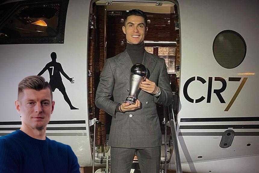 Pesa anazomiliki Ronaldo zinatokana na kazi ngumu - Toni Kroos