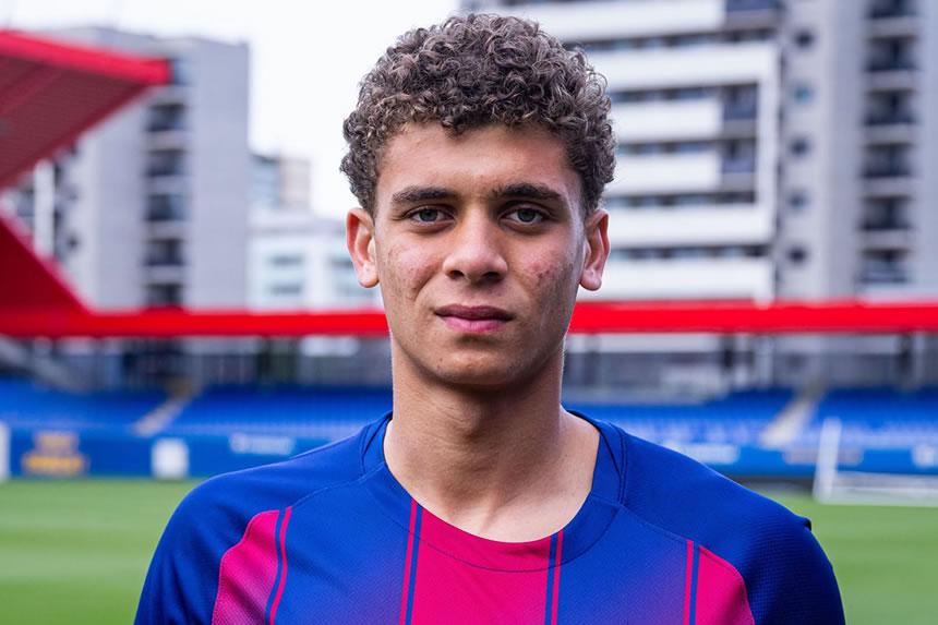 Barcelona yamsaini kinda wa Misri, Hamza Abdelkarim
