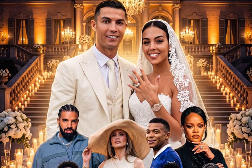 Harusi ya Cristiano Ronaldo kugharimu zaidi ya Bilioni 30