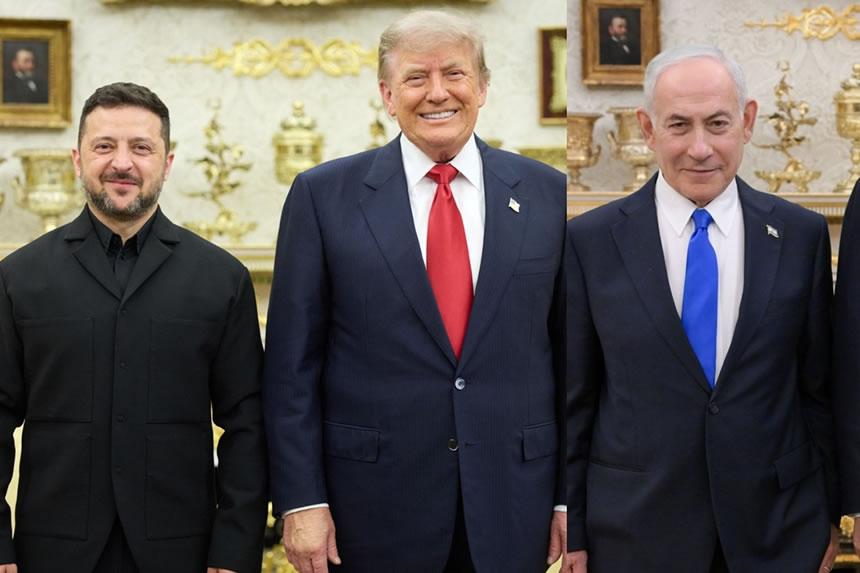 Zelensky, Netanyahu wakutana na Trump huku vita vikiendelea