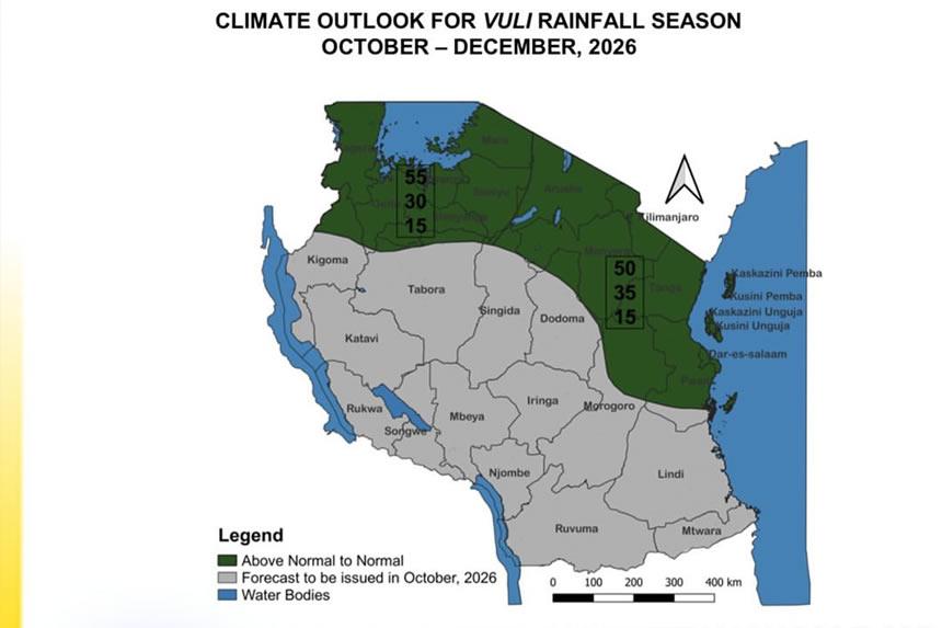 TMA yatoa tahadhari mvua za Vuli na El Nino