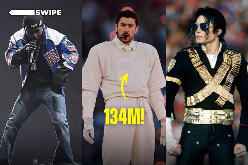 Half time show za Bowl zilizotazamwa zaidi hadi sasa