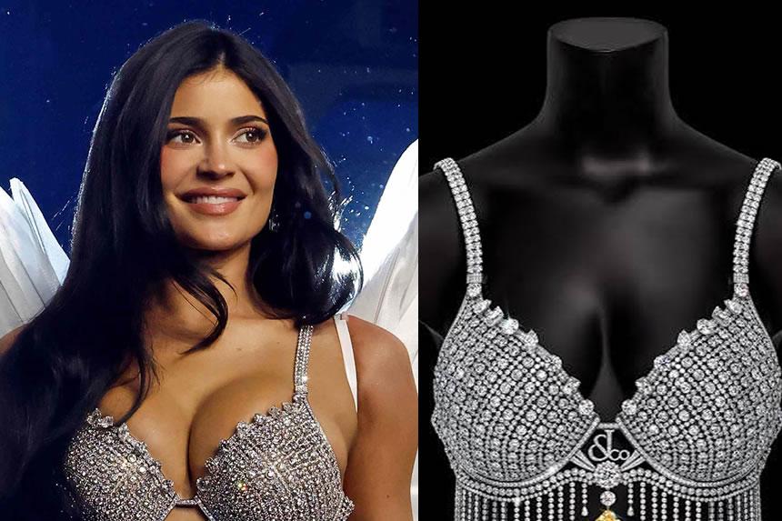 Kylie Jenner ashtua dunia kwa kuvaa sidiria ya shilingi Bilioni 132