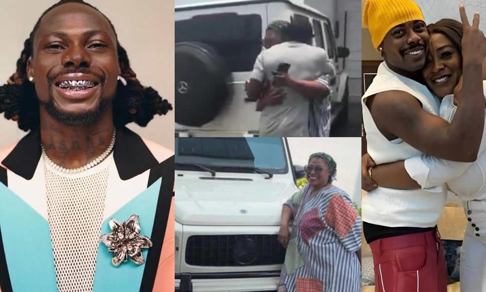 Asake amzawadia mama yake G-Wagon ya Mabilioni ya fedha.