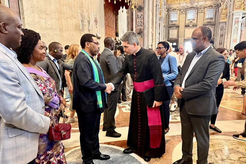 Dkt. Mwigulu afanya ziara Vatican City