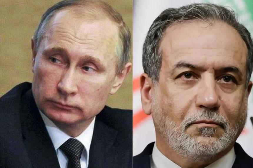 Waziri wa mambo ya nje wa Iran uso kwa uso na Putin