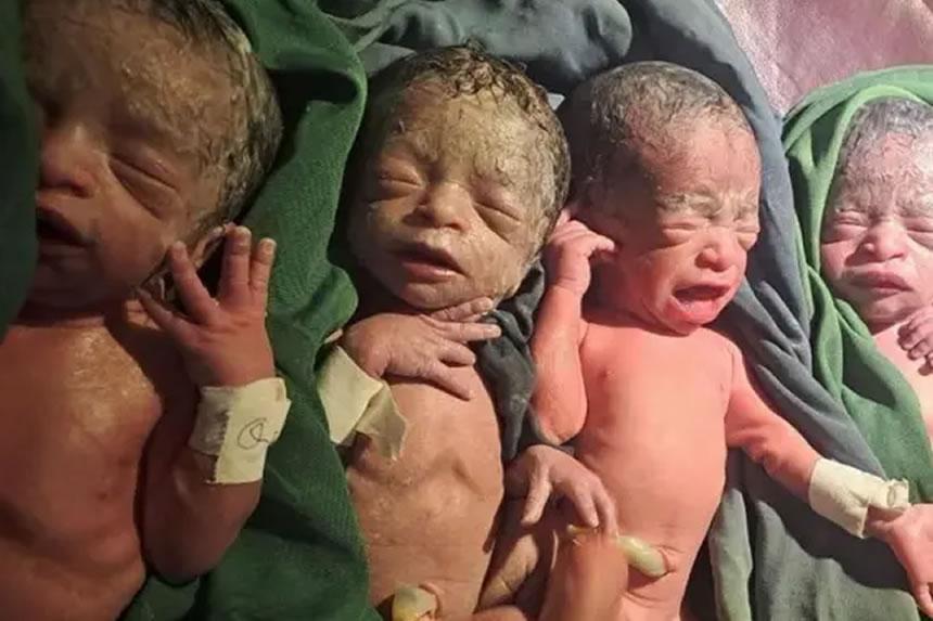 Ajifungua mapacha 5 baada ya miaka 12 ya kusubiri mtoto