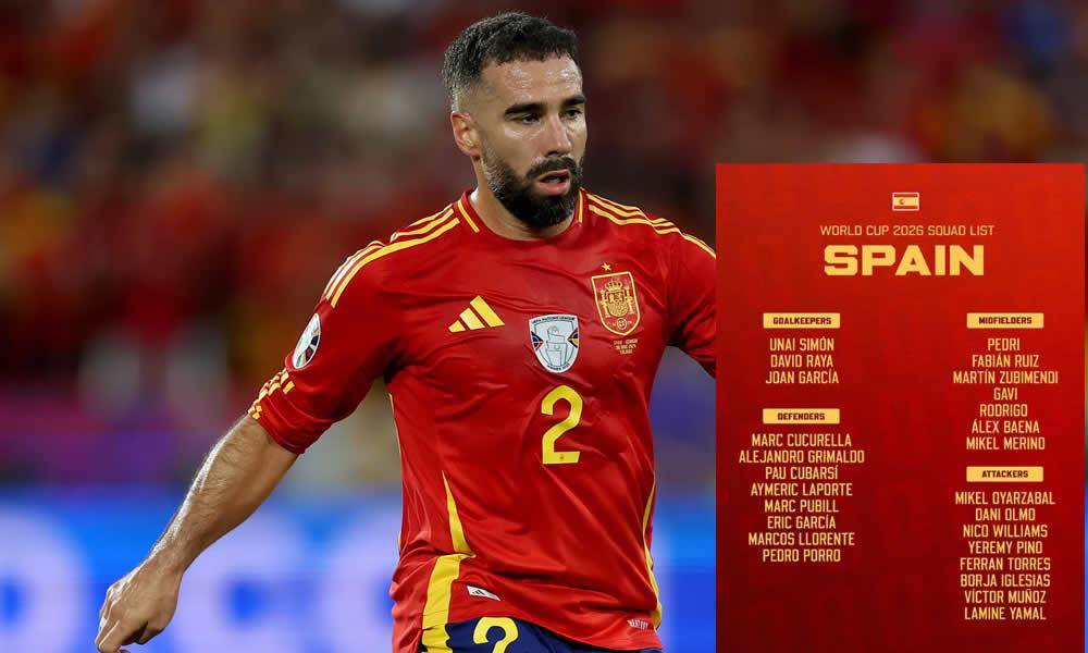 Nyota wa Real Madrid watemwa kwenye kikosi cha Kombe la Dunia 2026.