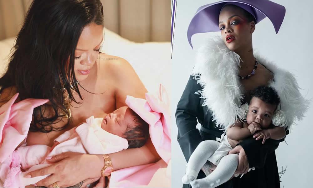 Rihanna aonyesha sura ya binti yake kwa mara ya kwanza.