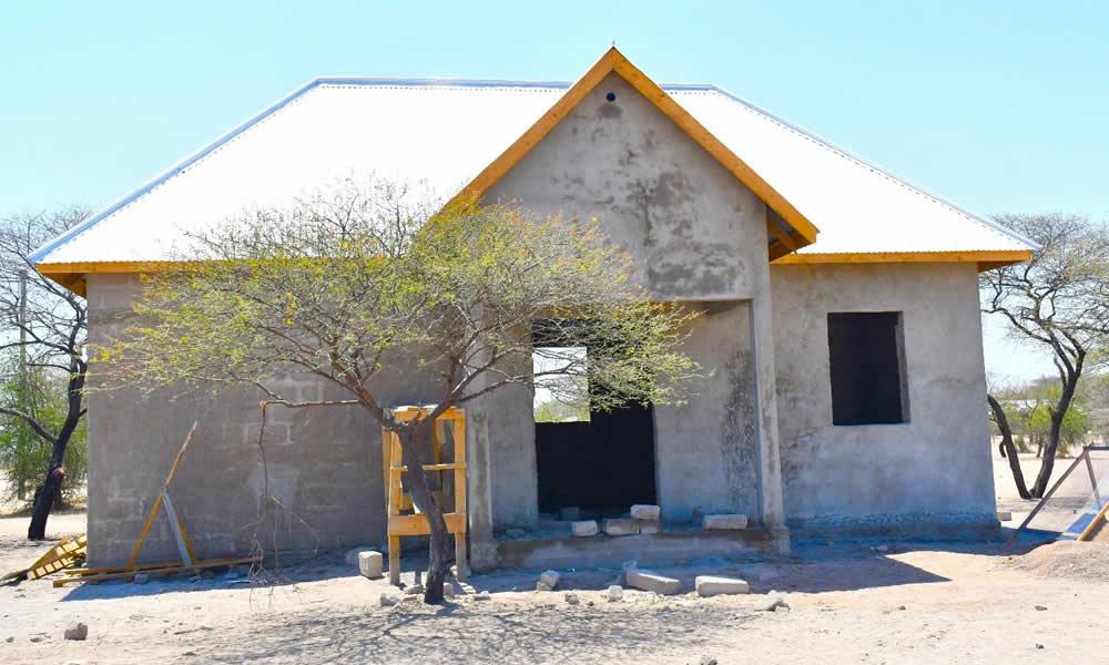 Wananchi wajenga kituo cha polisi kwa nguvu zao wenyewe.