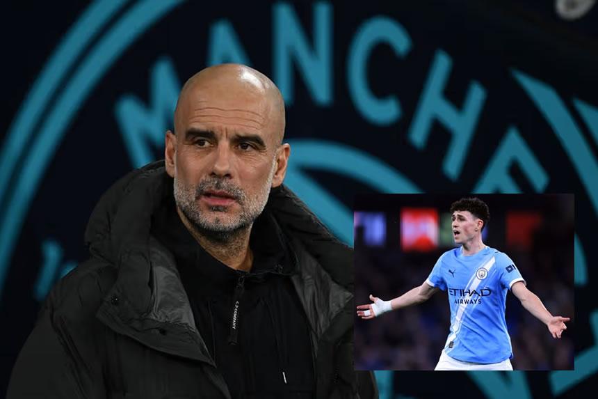 Guardiola anaamini Foden atarudi kwenye kiwango chake