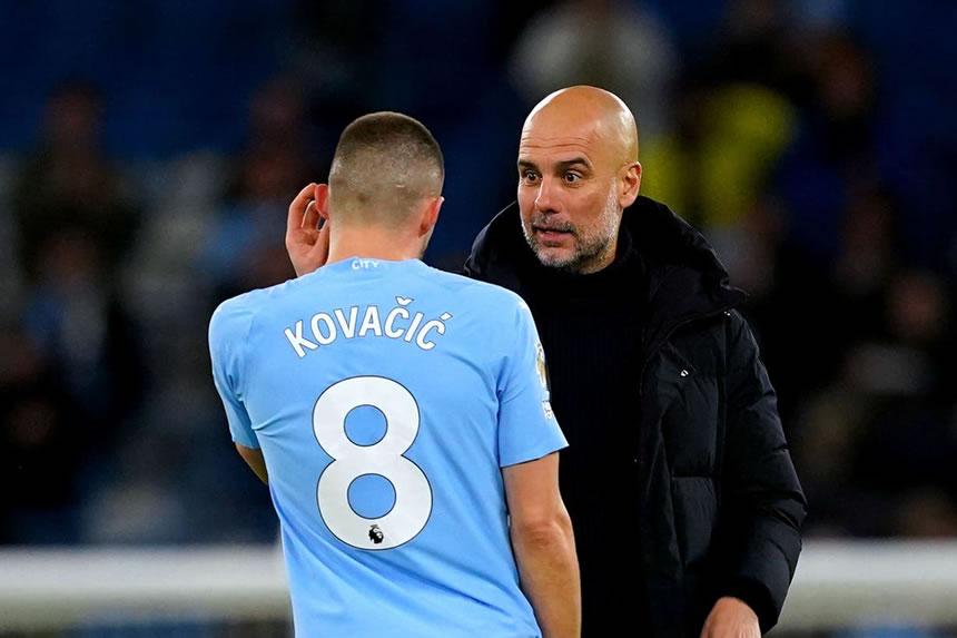 Guardiola akiri kukosekana kwa Kovacic ni pigo kubwa