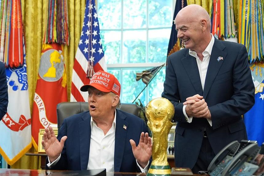 Trump kuhudhuria fainali ya kombe la dunia na kukabidhi kombe