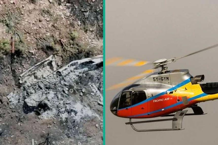 Wamarekani 5 ni miongoni mwa waliofariki katika ajali ya Helikopta Kenya