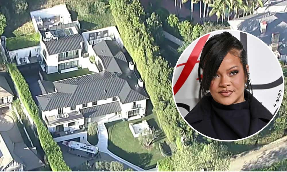 Nyumba ya Rihanna yashambuliwa kwa risasi akiwa ndani.