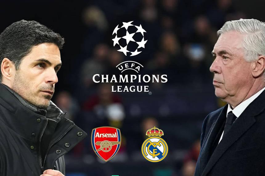 Arteta alipomzidi mbinu Ancelotti, Madrid ikitupwa nje na Arsenal UCL