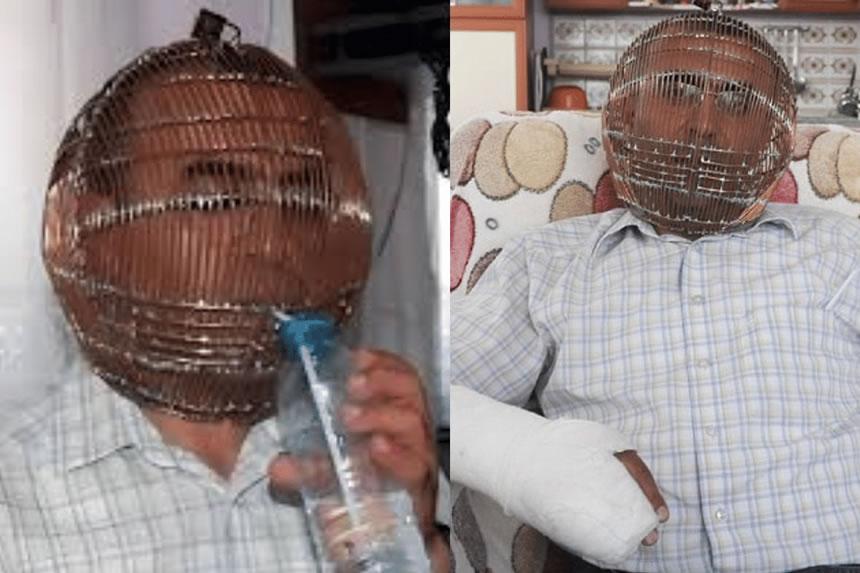 Ajitengenezea kichanja kichwani ili aache kuvuta 'fegi'