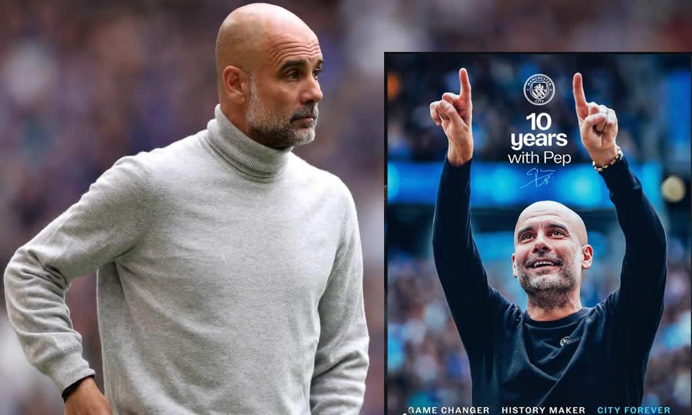 Ni rasmi ndoa ya Man City na Pep Guardiola imefikia ukomo.