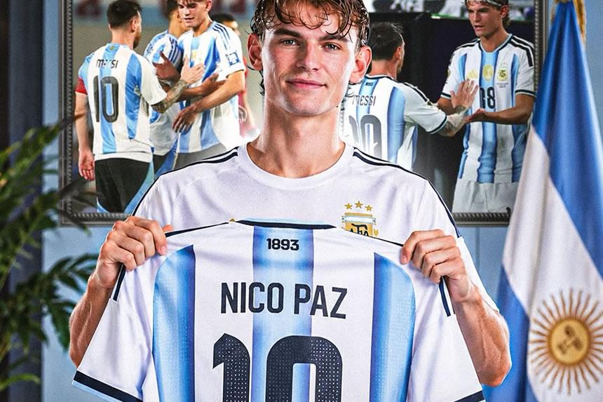 KIZAZI KIPYA ARGENTINA: Nico Paz kurithi uzi namba 10 wa Messi