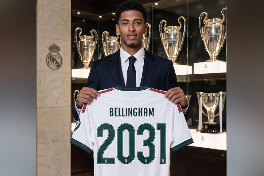 Bellingham akubali mkataba mpya Real Madrid hadi mwaka 2031