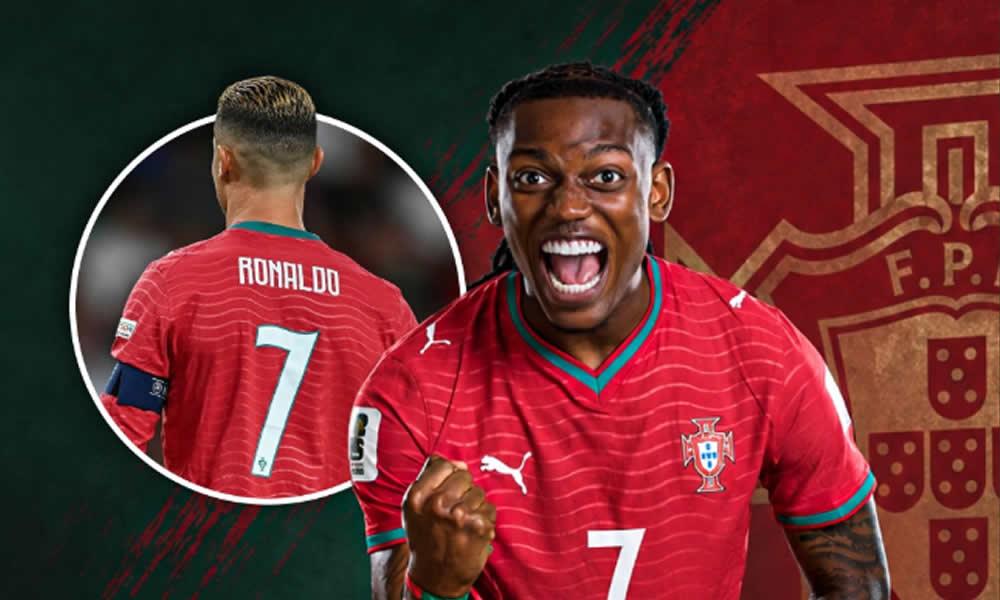 Ureno yatangaza Rafael Leao kuvaa jezi namba 7kwenye mechi 2 zijazo.
