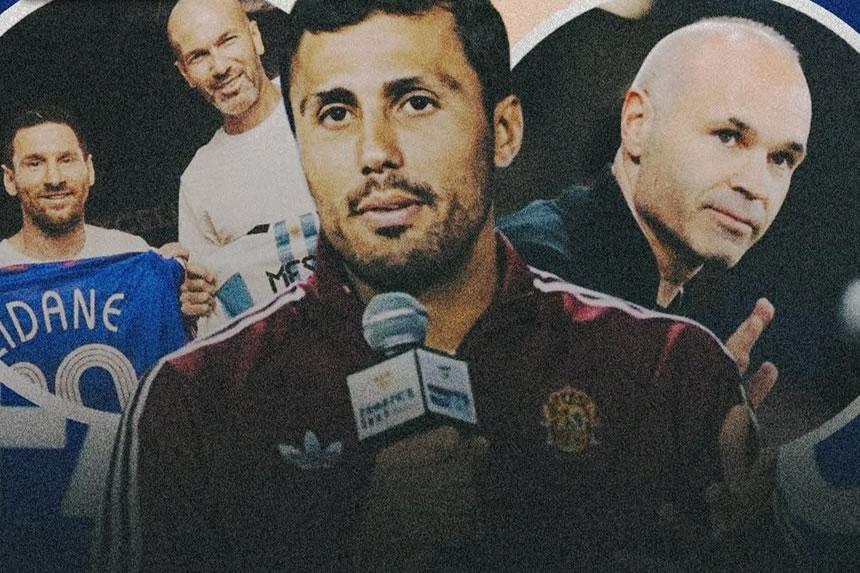 Zidane, Messi na Iniesta ni wachezaji wangu bora wa muda wote - Rodri