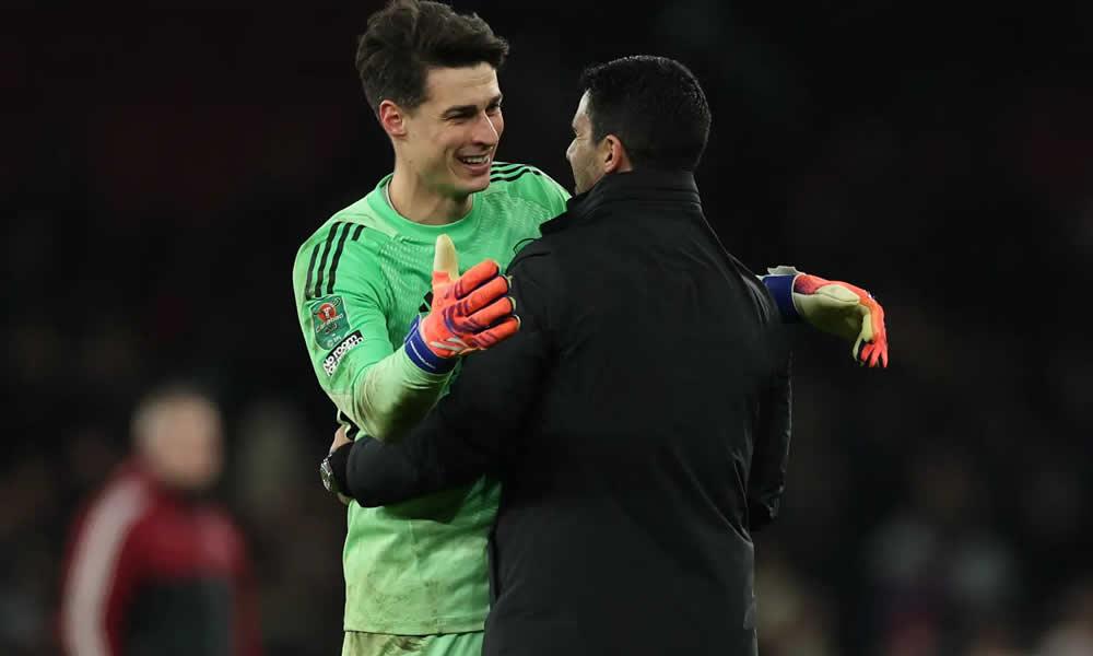Kepa aibuka shujaa Arsenal ikitinga nusu fainali Carabao Cup.