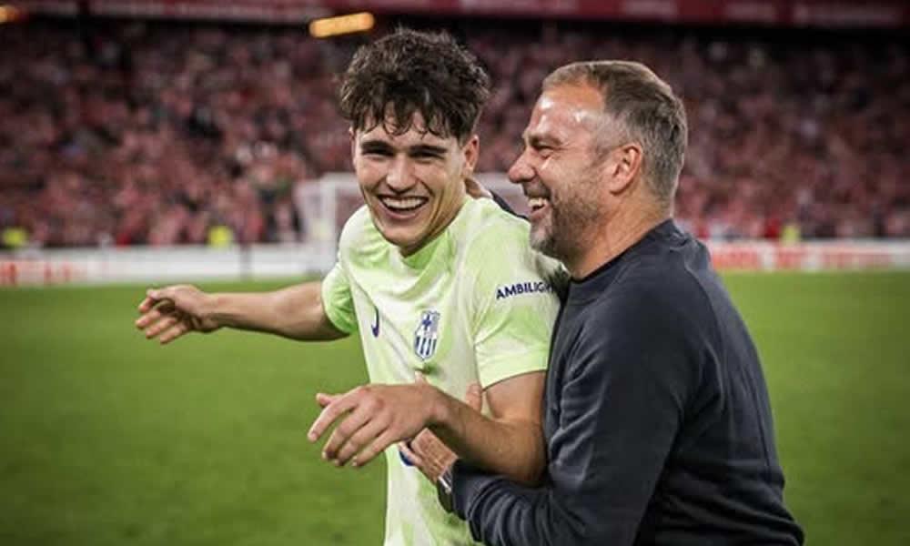 Hans Flick asema Pu Cubarsi ni Lamine Yamal wa Ulinzi.