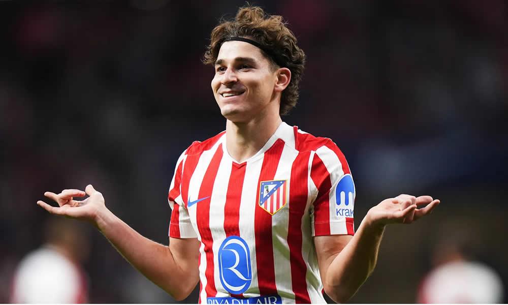 Atetico kuwashtaki Barcelona FIFA kisa Julian Alvarez.