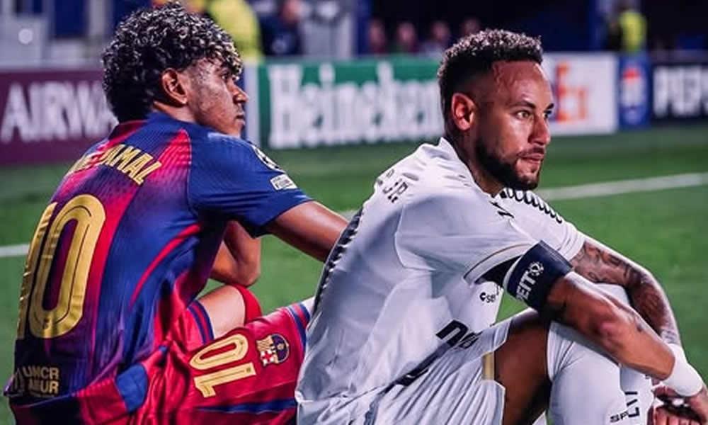 Neymar Jr amtabiria Lamine Yamal kubeba UEFA na Ballon d'Or msimu ujao.