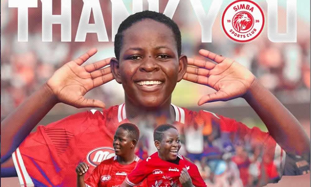 Jentrix Shikangwa apewa 'Thank You' Simba Queens.