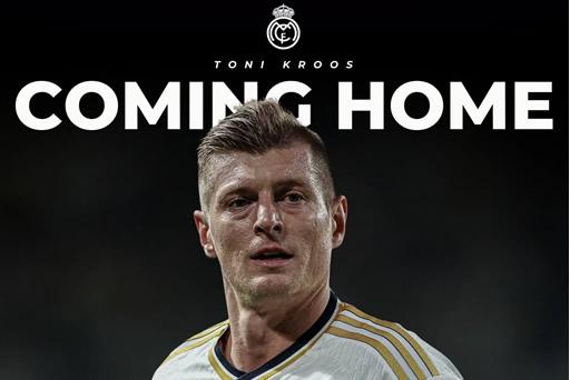 Toni Kroos kurejea Madrid kama kiongozi